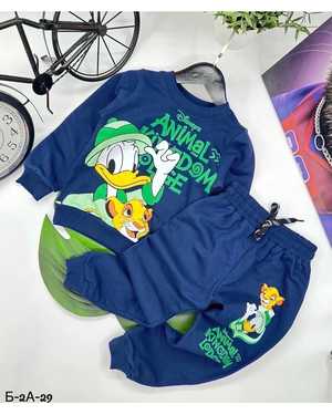 ДЕТСКИЙ КОСТЮМ ДВОЙКА ТКАНЬ 100% ХЛОПОК