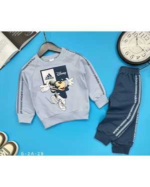 ДЕТСКИЙ КОСТЮМ ДВОЙКА ТКАНЬ 100% ХЛОПОК