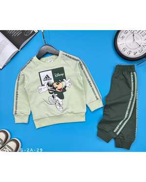 ДЕТСКИЙ КОСТЮМ ДВОЙКА ТКАНЬ 100% ХЛОПОК