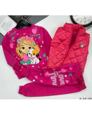 ДЕТСКИЙ КОСТЮМ ТРОЙКА ТКАНЬ 2-Х НИТКА