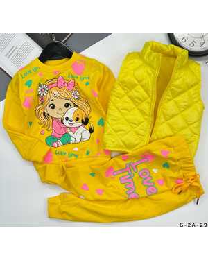 ДЕТСКИЙ КОСТЮМ ТРОЙКА ТКАНЬ 2-Х НИТКА