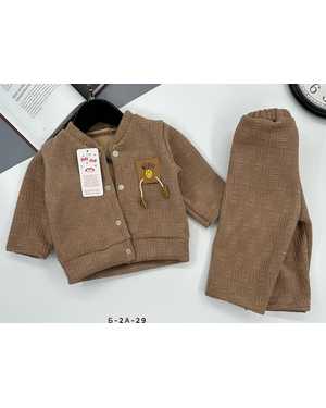 ДЕТСКИЙ КОСТЮМ ДВОЙКА ТКАНЬ ВЕЛЬВЕТ (ВНУТРИ НАЧЕС)