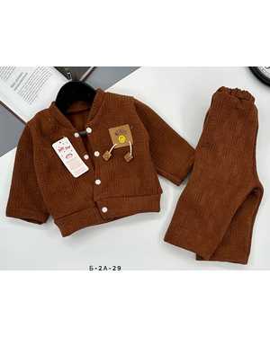 ДЕТСКИЙ КОСТЮМ ДВОЙКА ТКАНЬ ВЕЛЬВЕТ (ВНУТРИ НАЧЕС)