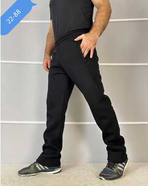 ШТАНЫ ТКАНЬ ФЛИС, ХЛОПОК