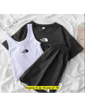 ЖЕНСКИЙ КОСТЮМ ТРОЙКА ТКАНЬ ХЛОПОК