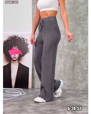 БРЮКИ ТКАНЬ ВЯЗАНЫЙ ЛАПША