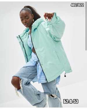 КУРТКА В РАЗМЕР ТКАНЬ ПЛАЩОВКА ВНУТРИ ХОЛОФАЙБЕР