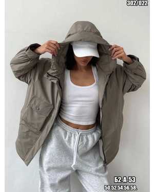 КУРТКА В РАЗМЕР ТКАНЬ ПЛАЩОВКА ВНУТРИ ХОЛОФАЙБЕР