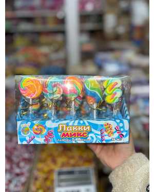 Карамель на палочке В упаковке 30шт