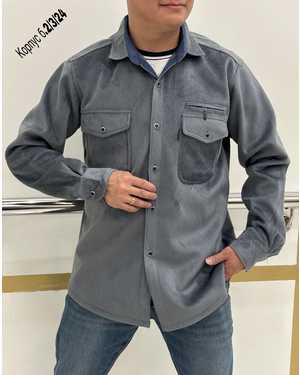 РУБАШКА В РАЗМЕР ТКАНЬ БАРХАТ, ФЛИС