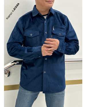 РУБАШКА В РАЗМЕР ТКАНЬ БАРХАТ, ФЛИС