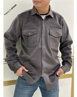 РУБАШКА В РАЗМЕР ТКАНЬ БАРХАТ, ФЛИС