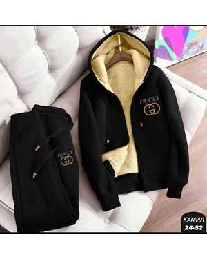 МУЖСКОЙ КОСТЮМ ДВОЙКА В РАЗМЕР ТКАНЬ ФЛИС С МЕХОМ