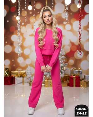 ЖЕНСКИЙ КОСТЮМ ДВОЙКА ТКАНЬ КАШЕМИР С СТРАЗАМИ