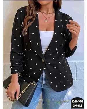 ПИДЖАК ТКАНЬ ВЛИНЕТ ГАРОХ С ПОДКЛАДКОЙ