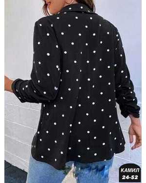 ПИДЖАК ТКАНЬ ВЛИНЕТ ГАРОХ С ПОДКЛАДКОЙ