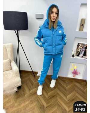 ЖЕНСКИЙ КОСТЮМ ТКАНЬ СИНТИПОН С ПОДКЛАДКОЙ, ФЛИС