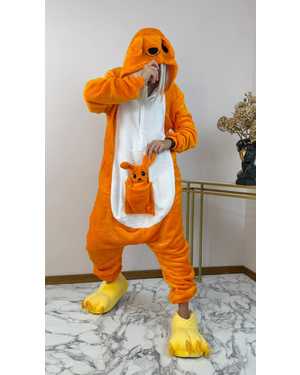 Кигуруми кенгуру материал велсофт Размер S(140-150см) М(150-160см) L(160-170 см) XL(175-185 см)