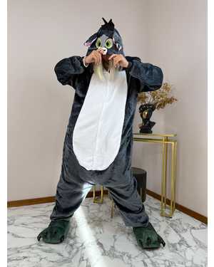 Кигуруми кот Том материал велсофт Размер S(140-150см) М(150-160см) L(160-170 см) XL(175-185 см)