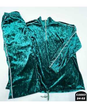 ЖЕНСКИЙ КОСТЮМ ДВОЙКА ТКАНЬ ВЕЛЮР