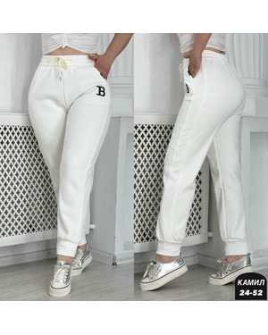 ШТАНЫ ТКАНЬ ДВУХНИТКА С НАЧЁСОМ