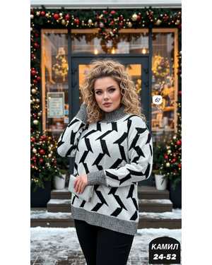 СВИТЕР ТКАНЬ ШЕРСТЬ