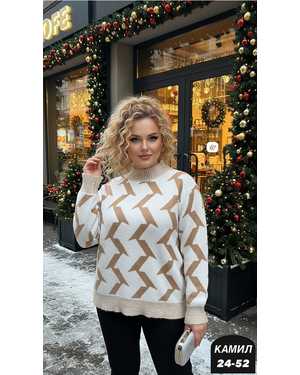 СВИТЕР ТКАНЬ ШЕРСТЬ