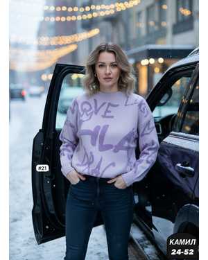 СВИТЕР ТКАНЬ КАШЕМИР