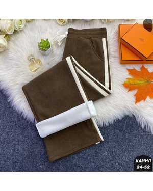 ШТАНЫ ТКАНЬ ВЕЛЬВЕТ С НАЧЕСОМ