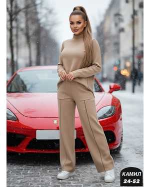 ЖЕНСКИЙ КОСТЮМ ДВОЙКА ТКАНЬ КАШЕМИР