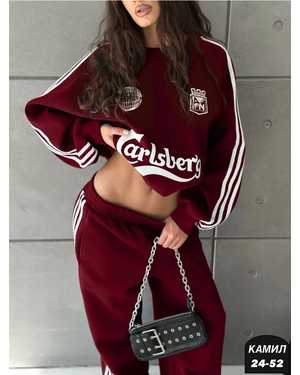 ЖЕНСКИЙ КОСТЮМ ДВОЙКА ТКАНЬ ФЛИС