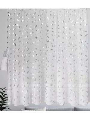 Шторы на кухню тюль лeн турецкий Ширина: 2,7м Высота: 1.7м