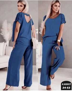 ЖЕНСКИЙ КОСТЮМ ДВОЙКА ТКАНЬ СИНГАПУР