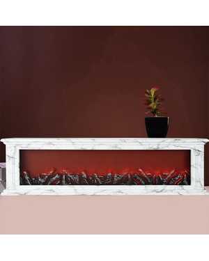 Электрокамин декоративный светодиодный Размер 101*28*14см
