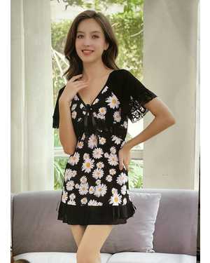 Женская Сорочка ночная Ткань вискоза