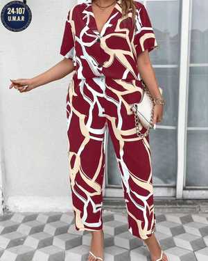 ЖЕНСКИЙ КОСТЮМ ДВОЙКА ТКАНЬ ЛАЙТ С СУБЛИМАЦИЕЙ