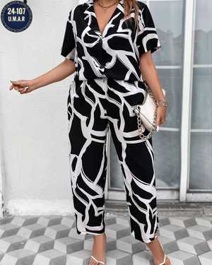 ЖЕНСКИЙ КОСТЮМ ДВОЙКА ТКАНЬ ЛАЙТ С СУБЛИМАЦИЕЙ