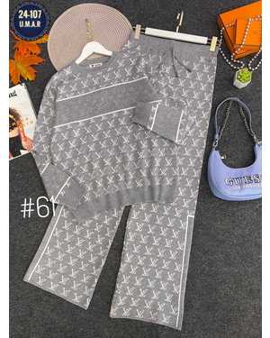 ЖЕНСКИЙ КОСТЮМ ДВОЙКА ТКАНЬ КАШЕМИР С СТРАЗАМИ