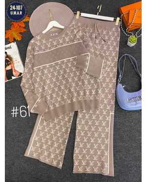 ЖЕНСКИЙ КОСТЮМ ДВОЙКА ТКАНЬ КАШЕМИР С СТРАЗАМИ