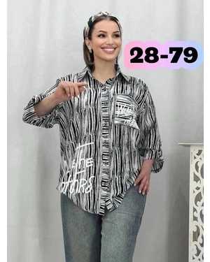 РУБАШКА В РАЗМЕР ТКАНЬ ШТАПЕЛЬ