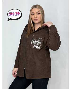 РУБАШКА В РАЗМЕР ТКАНЬ ВЕЛВЕТЬ