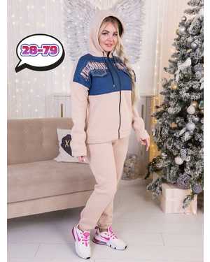 ЖЕНСКИЙ КОСТЮМ В РАЗМЕР ТКАНЬ ФЛИС