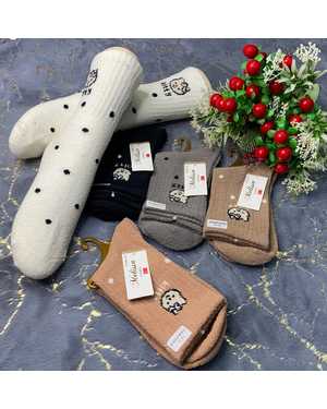 ЖЕНСКИЕ НОСОЧКИ 10 ПАР СОСТАВ: КАШЕМИР 90%, ЛАЙКРА 5%, СПАНДЕКС 5% РАЗМЕР: РАЗМЕР: 36-41