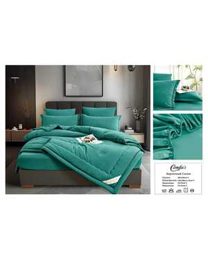 Комплект постельного белья Candies Barhat с готовым одеялом. Ткань: Бархатный Сатин Плотность: 160гр(возможно замена на похожее)