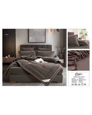 Комплект постельного белья Candies Barhat с готовым одеялом. Ткань: Бархатный Сатин Плотность: 160гр(возможно замена на похожее)