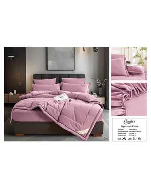 Комплект постельного белья Candies Barhat с готовым одеялом. Ткань: Бархатный Сатин Плотность: 160гр(возможно замена на похожее)