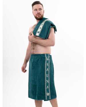 Полотенце килт состав 100% хлопок материал махра размеры высота 65см ширина по кругу 140см