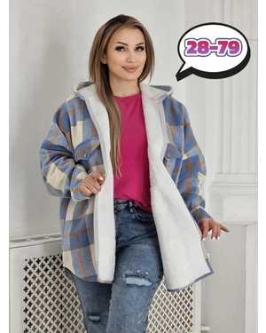 КОФТА ТКАНЬ ДРАП - МЕХ