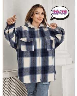 КОФТА ТКАНЬ ДРАП - МЕХ