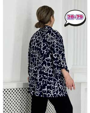 БЛУЗКА В РАЗМЕР ТКАНЬ МАСЛО